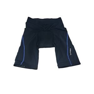 Vayager Unisex M Black Biking Padded Bum Crotch Shorts